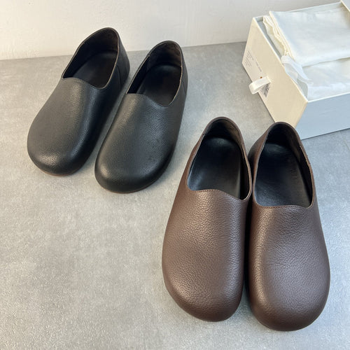 Damen Komfortable Clogs aus hochwertigem Leder R&B