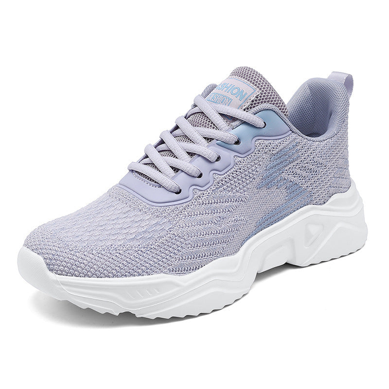 Damen Sportliche Sneaker mit atmungsaktivem Obermaterial und rutschfester Sohle R&B