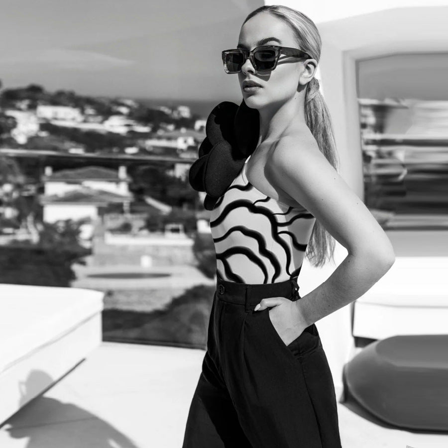 Damen One-Piece Badeanzug R&B