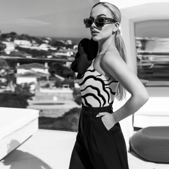 Damen One-Piece Badeanzug R&B