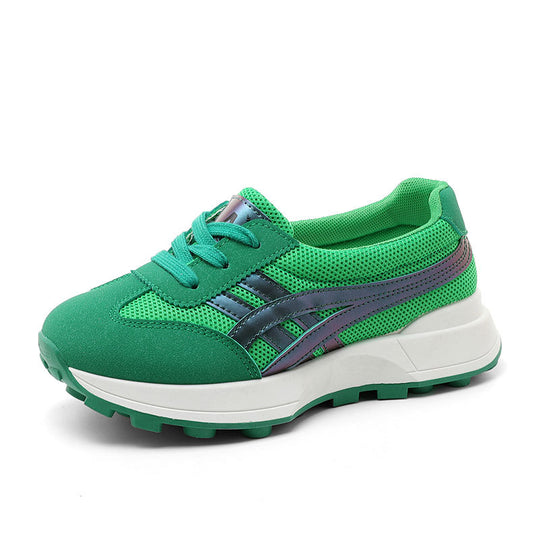 Damen Sportliche Sneakers mit atmungsaktiver Mesh-Oberfläche und dynamischem Sohlenprofil R&B