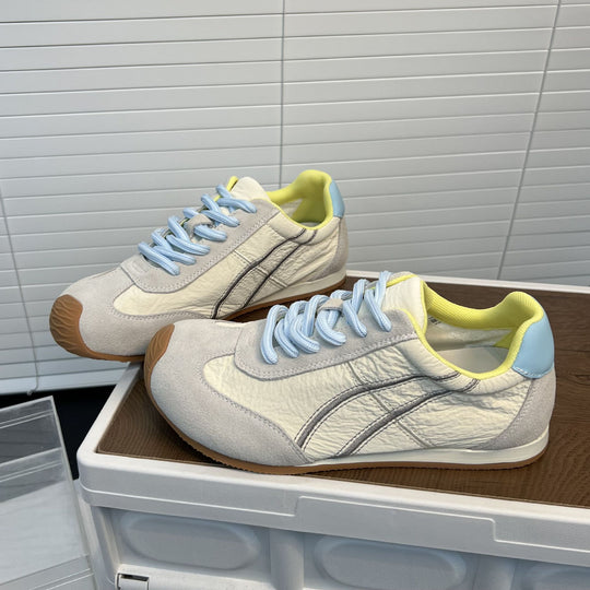 Damen Sneaker aus hochwertigem Leder und atmungsaktivem Material R&B