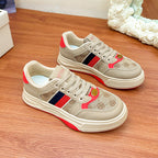 Damen Modische Sneakers mit strapazierfähigem Obermaterial und komfortabler Polsterung R&B