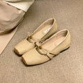 Damen elegante Ballerinas mit dekorativem Riemchen und modischem Schmuckdetail R&B