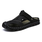 Herren Atmungsaktive Sandalen mit verstellbarem Riemen und rutschfester Sohle R&B
