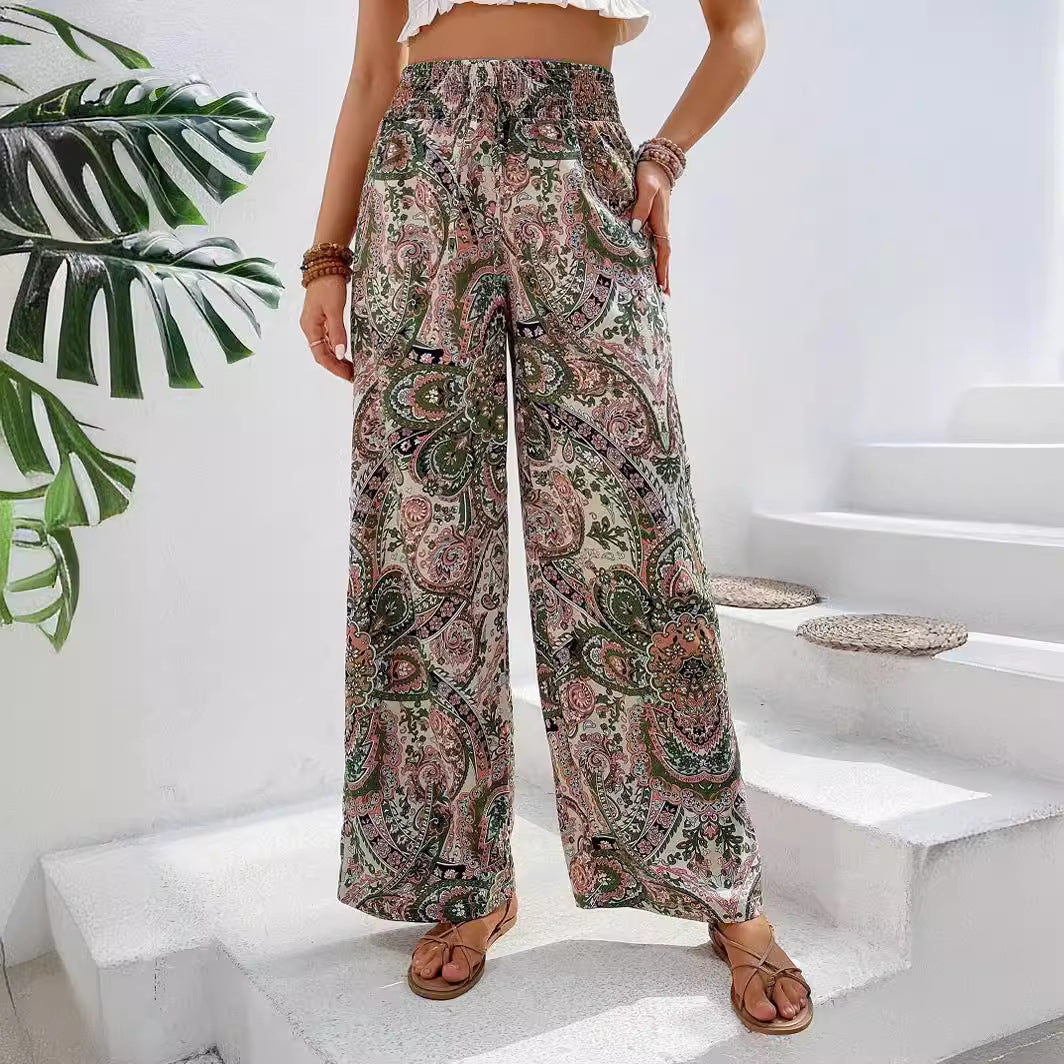 Damen Weite Palazzohose R&B