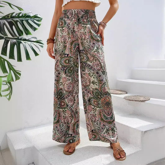 Damen Weite Palazzohose R&B