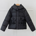Damen Ultraleichte Pufferjacke mit verstellbarem Kapuzenkragen und praktischen Reißverschlusstaschen R&B
