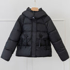 Damen Ultraleichte Pufferjacke mit verstellbarem Kapuzenkragen und praktischen Reißverschlusstaschen R&B