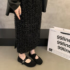 Damen bequeme Ballerinas mit modischem Riemchen und rutschfester Sohle R&B