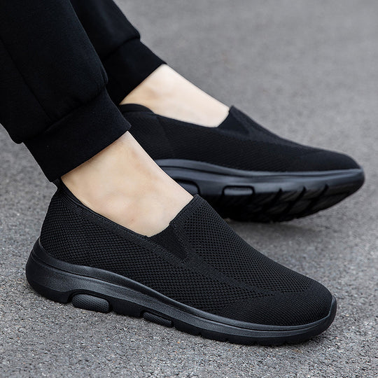 Damen Slip-On Fitnessschuhe mit atmungsaktiver Mesh-Oberfläche R&B