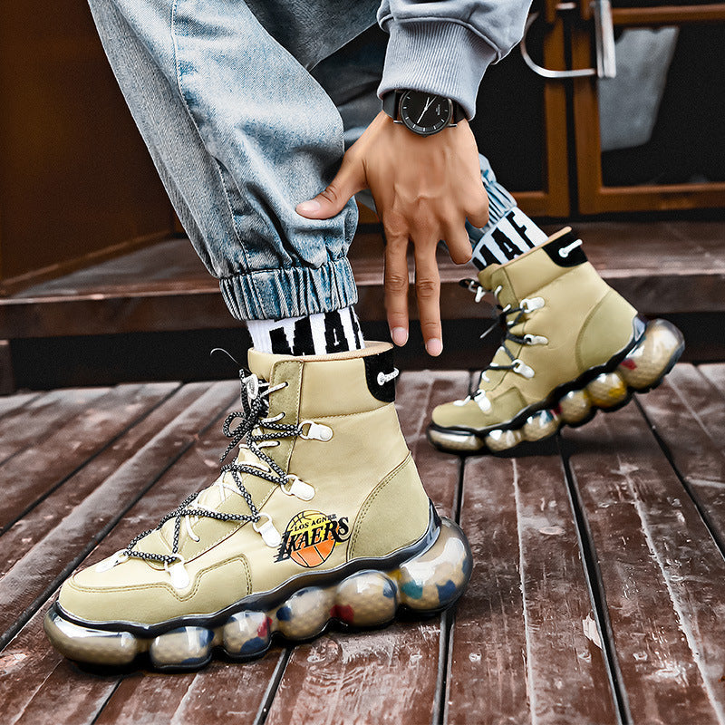 Damen Modische und funktionale High-Top Sneakers mit max. Dämpfung R&B