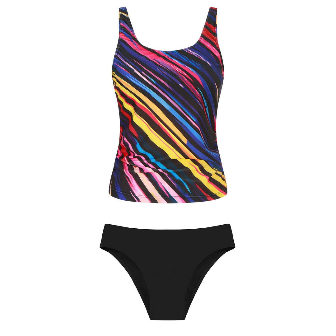 Damen Bikiniset mit floralem Oberteil und klassischem Unterteil R&B