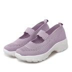 Damen Atmungsaktive Freizeitschuhe mit elastischem Schnürsystem