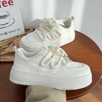Damen modische Sneakers mit hochgezogenem Schaft und dämpfender Sohle