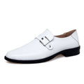 Herren Elegante Leder Slipper mit Schnalle R&B