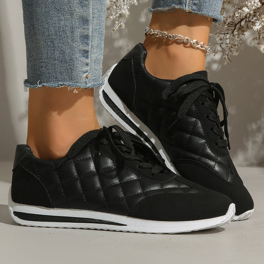 Damen Sportliche Sneakers mit gepolstertem Innenfutter und rutschfester Sohle R&B