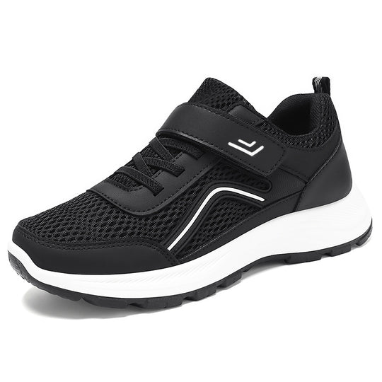 Damen Sportliche Trainingsschuhe mit atmungsaktivem Obermaterial und verstellbarem Klettverschluss R&B