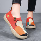 Damen Slip-On Sneakers mit innovativem Design und elastischem Obermaterial R&B