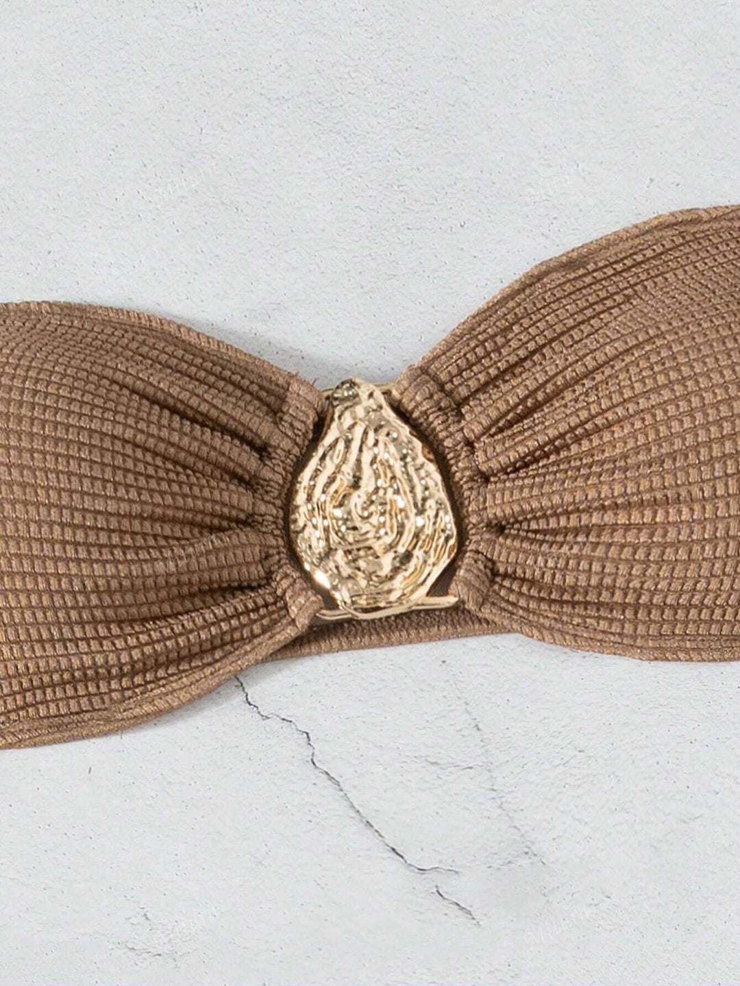 Damen Bandeau-Bikini mit raffiniertem Rock R&B