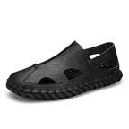 Damen Bequeme Leder Sandalen mit atmungsaktivem Design R&B