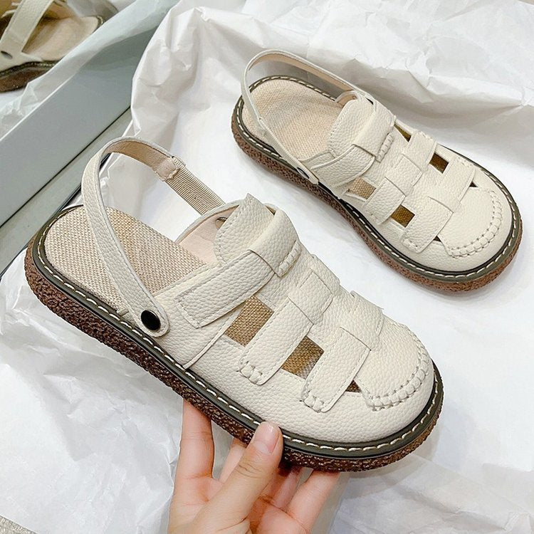 Damen Komfortable Clogs mit verstellbarem Riemen und anatomischer Fußbettgestaltung R&B