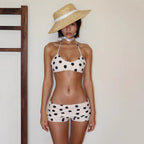 Damen Bikiniset mit verspieltem Punktedesign und eleganten Bindeträgern R&B