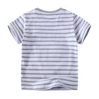 Jungen T-Shirt mit niedlichem Dinosauriermotiv R&B