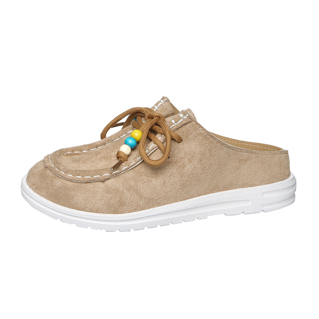 Damen Bequeme Clogs mit modischem Schnitt und dekorativem Riemendesign R&B