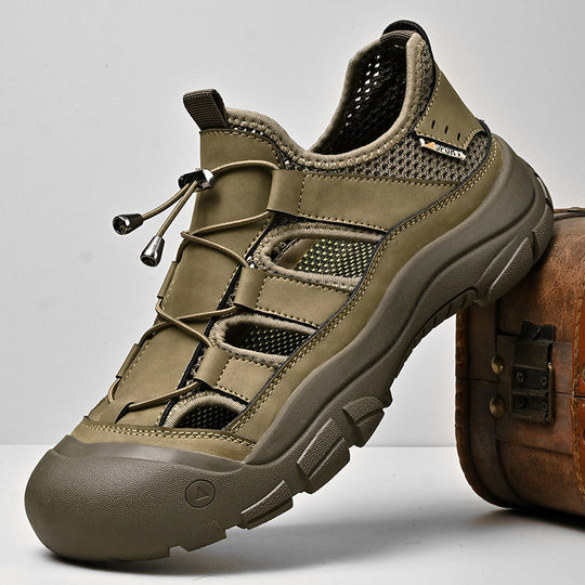 Herren Sportliche Wasserschuhe mit rutschfester Sohle und atmungsaktivem Obermaterial R&B
