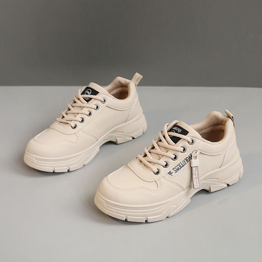 Damen Sportliche Sneakers mit dickem Sohlenprofil und atmungsaktivem Obermaterial R&B