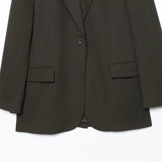 Damen eleganter Blazer mit dezentem Schnitt R&B