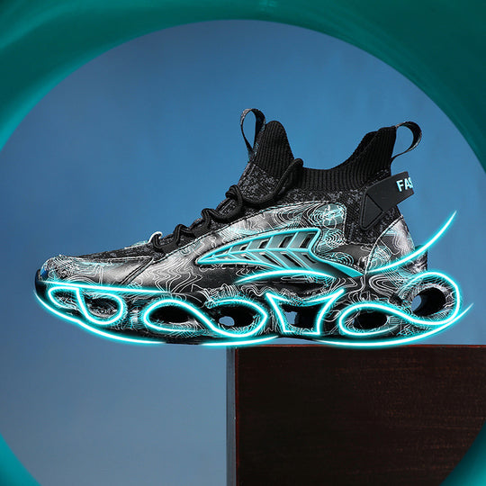 Damen Sportliche Laufsneaker mit innovativer Dämpfungstechnologie und elastischem Obermaterial R&B