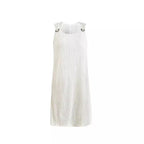 Damen Strandkleid mit seitlichem Schlitz und dünnen Trägern R&B
