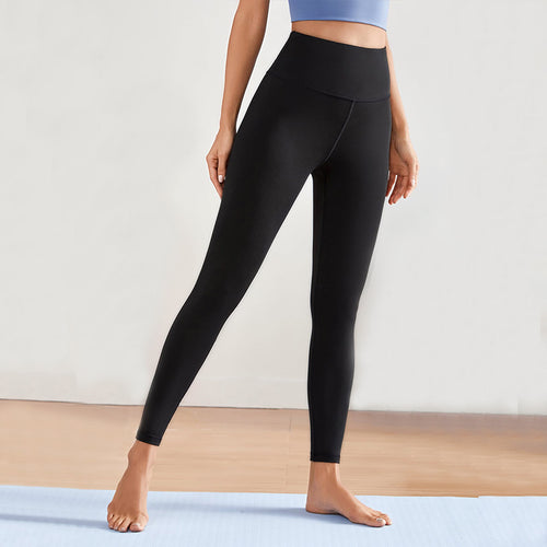 Damen Hochwertige Fitness-Leggings mit hohem Bund und blickdichtem Material R&B