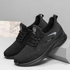 Damen Lauf-Sneaker mit atmungsaktiver Strick-Oberfläche und rutschfester Sohle R&B