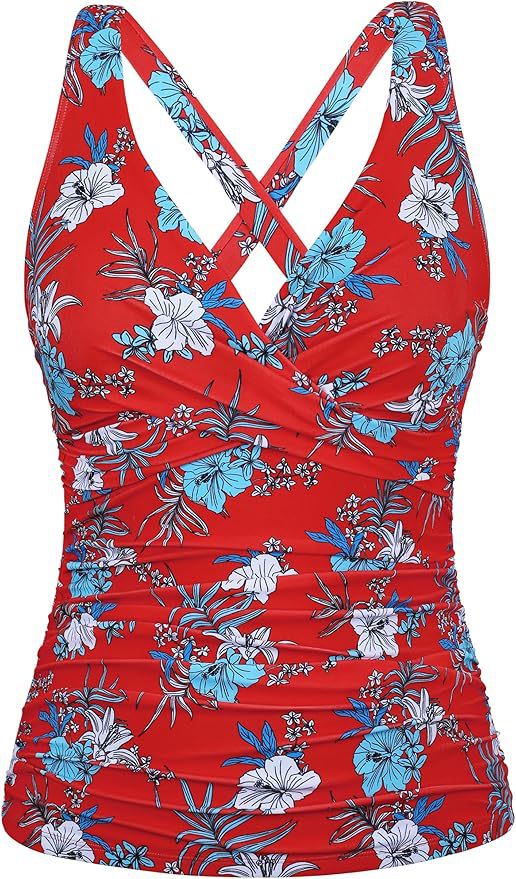 Damen Badeanzug mit Wickelschnitt und figurschmeichelndem Design R&B