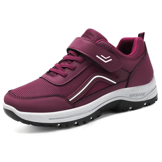 Damen Sportliche Outdoor-Sneakers mit robustem Sohlen-Design R&B