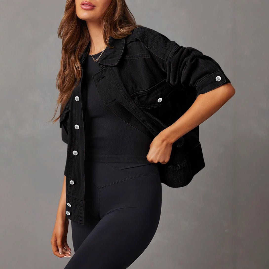 Damen Utility-Jacke mit praktischen Taschen und modernem Schnitt R&B