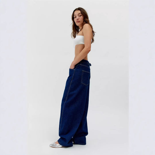 Damen Weite Jeans R&B