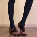 Damen elegante und bequeme Slipper mit modischem Riemendesign R&B
