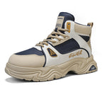 Damen Hohe Sneakers im urbanen Stil mit gepolsterter Sohle und atmungsaktivem Obermaterial R&B