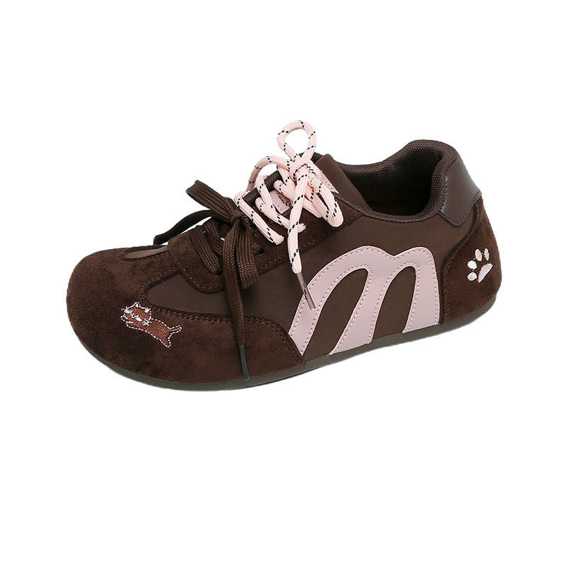 Damen Freizeitsneaker mit tierischem Design und bequemer Dämpfung R&B