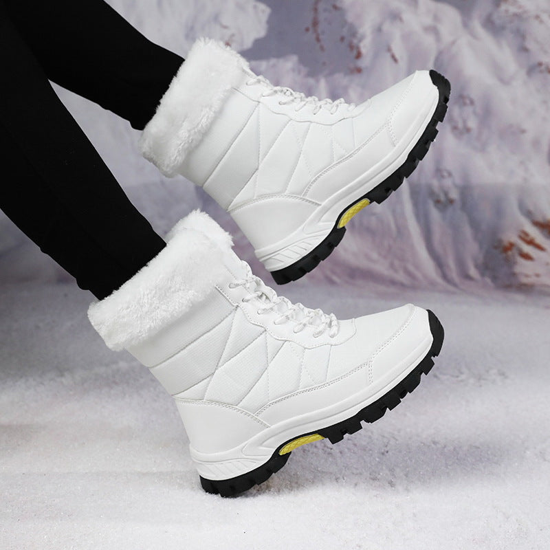 Damen Winterliche Stiefel mit kuscheligem Innenfutter und rutschfester Sohle
