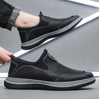 Herren Bequeme Slip-On Freizeitschuhe mit atmungsaktiver Mesh-Einspritzung R&B