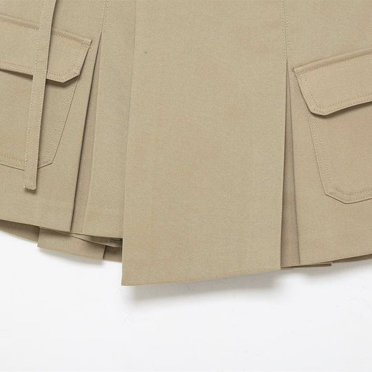 Damen Utility-Rock mit praktischen Taschen und schickem Kordelzug R&B