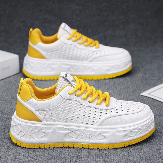 Damen Sportliche Sneakers mit atmungsaktivem Obermaterial und robuster Laufsohle R&B