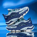 Damen Performance-Laufschuhe mit atmungsaktivem Mesh-Obermaterial und stoßdämpfender Sohle R&B