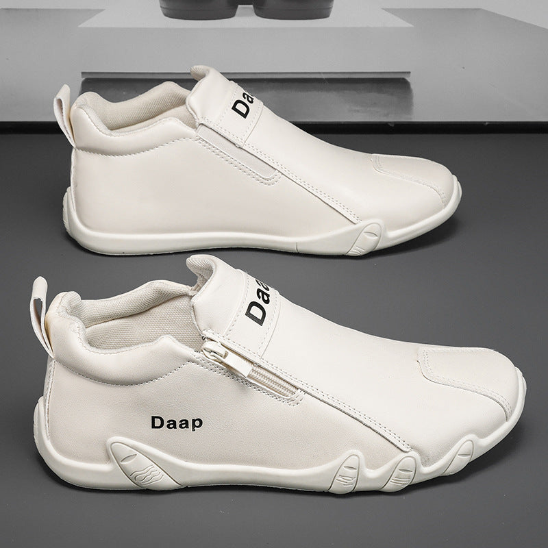 Damen modische Sneaker mit praktischem Reißverschluss R&B