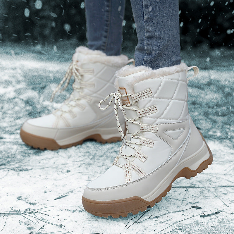 Damen Winterfunktionsstiefel mit isolierendem Warmfutter und rutschfester Sohle R&B
